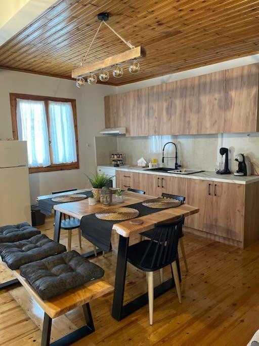 바실리키 Politis' Wooden House 아파트 외부 사진